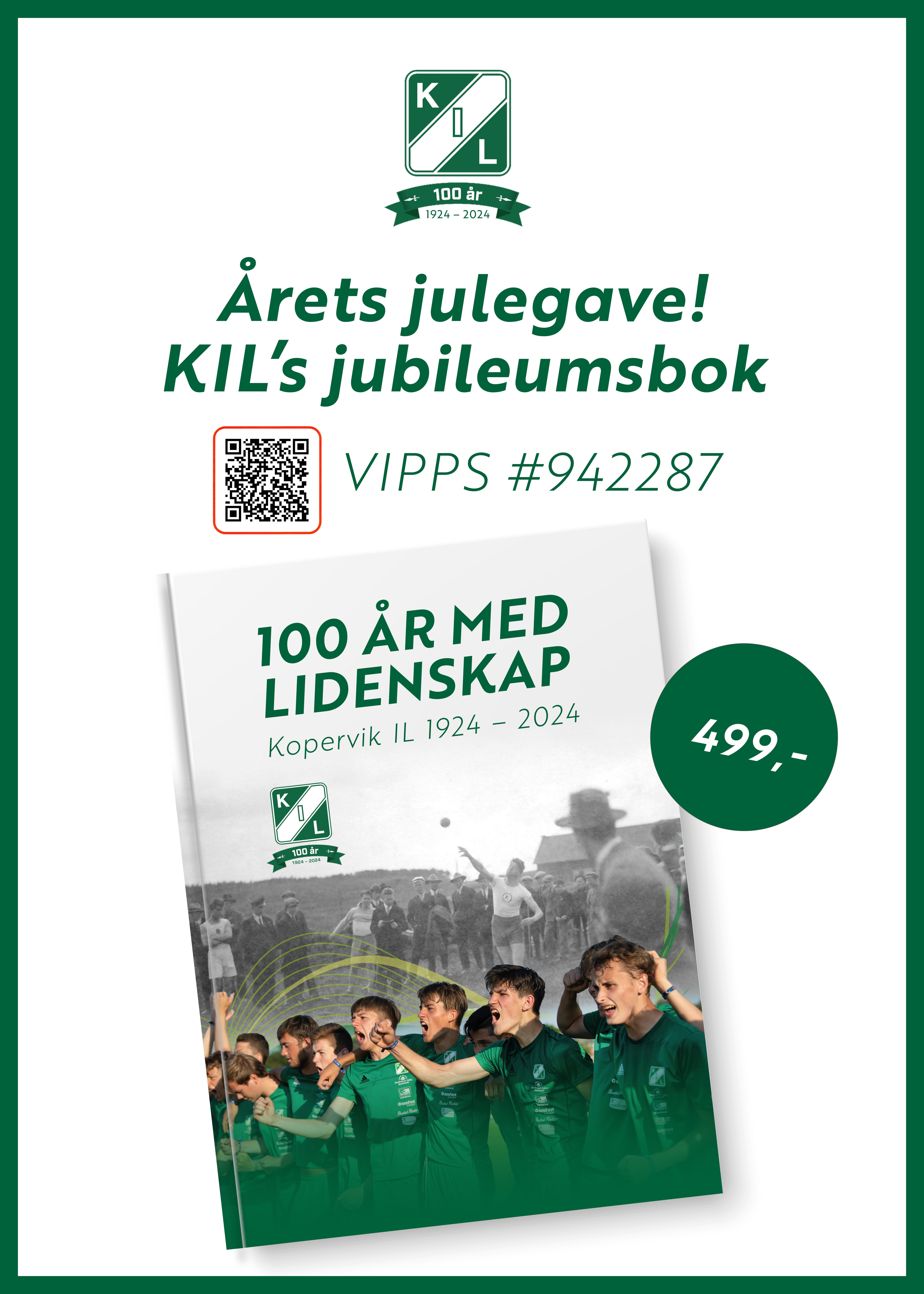 Har du enda ikke fått vår flotte jubileumsbok i hus..?